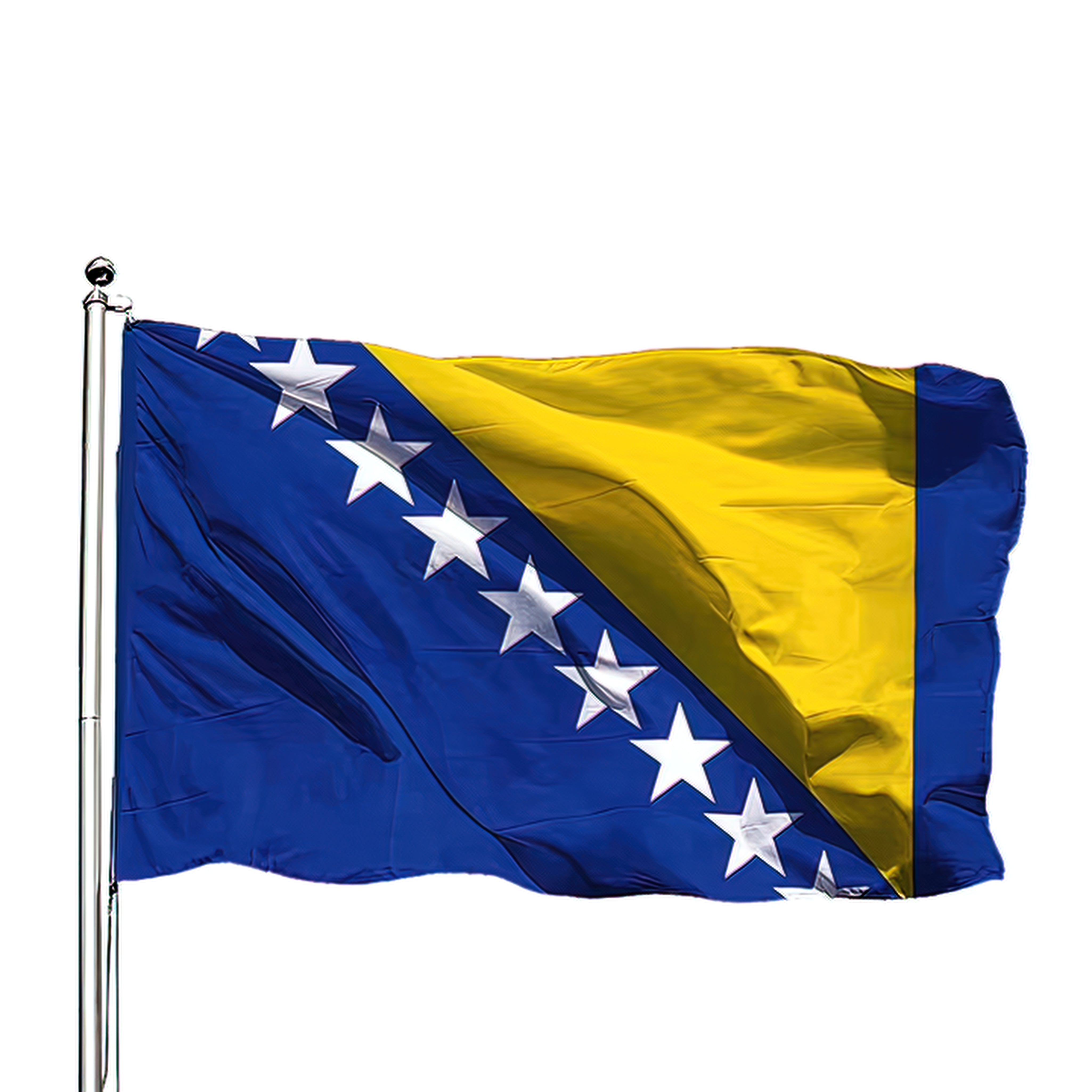 Bosnien Flagga - 150x90cm