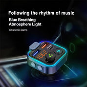 Bluetooth FM-Sändare & Billaddare - 20w