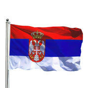 Serbien Flagga - 150 x 90 cm