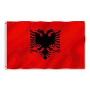 Albanien Flagga - 150 x 90 cm
