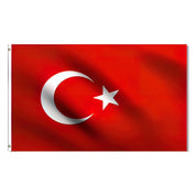 Turkiet Flagga - 150 x 90 cm