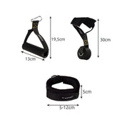 Träningsband med Motstånd - 5-Pack