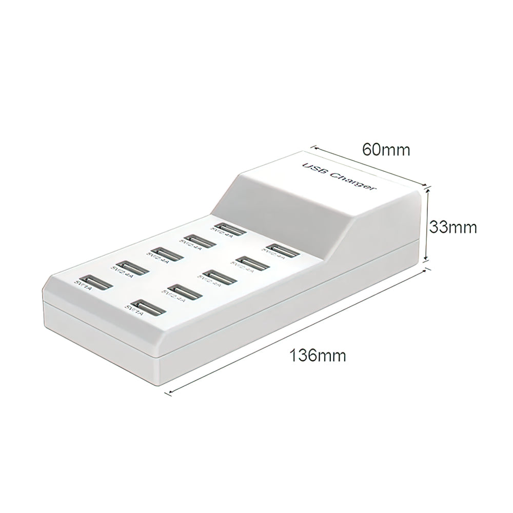 USB Hubb - 10 Portar