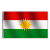 Kurdistan Flagga - 150 x 90 cm