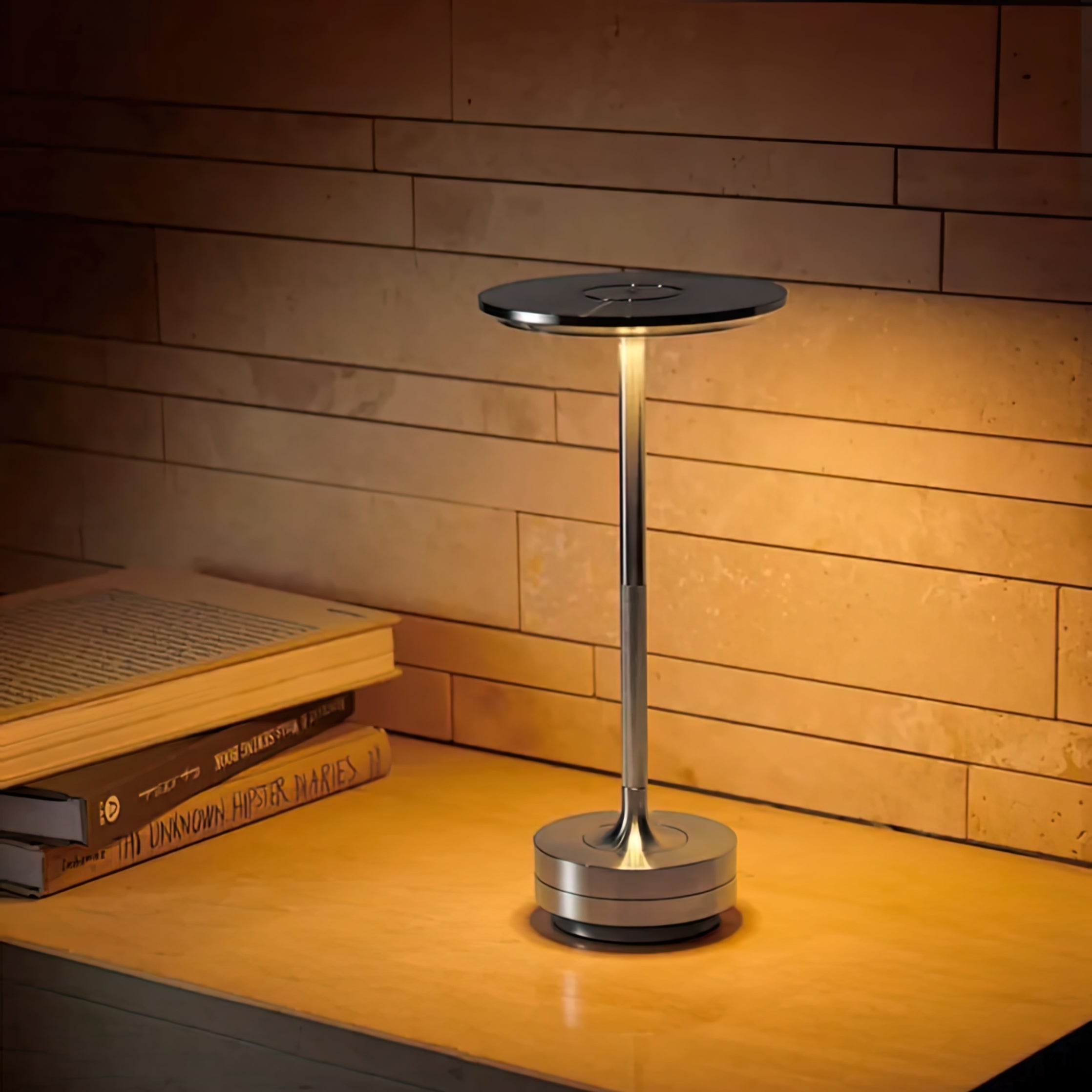 Bordslampa Trådlös / Skrivbordslampa - LED-lampa