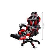 Gamingstol / Kontorsstol med Fotstöd
