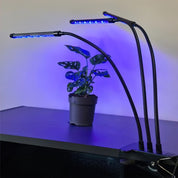 Växtlampa med 3 LED-Lysrör