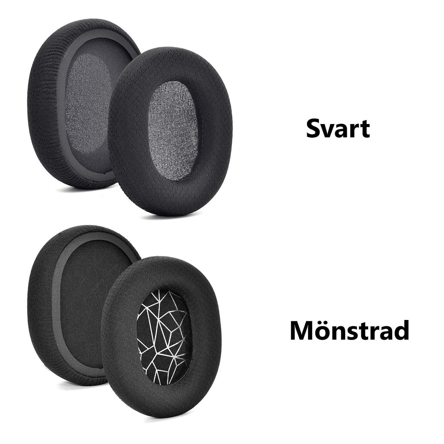 Öronkuddar till SteelSeries Arctis 1 3 5 7 9 Pro – Ersättningskuddar